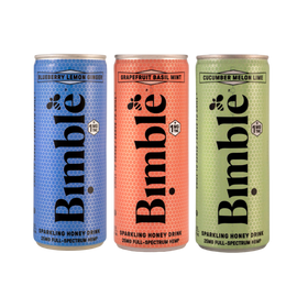 1mg THC Infused Sparkling Honey Drink - Mixed Pack