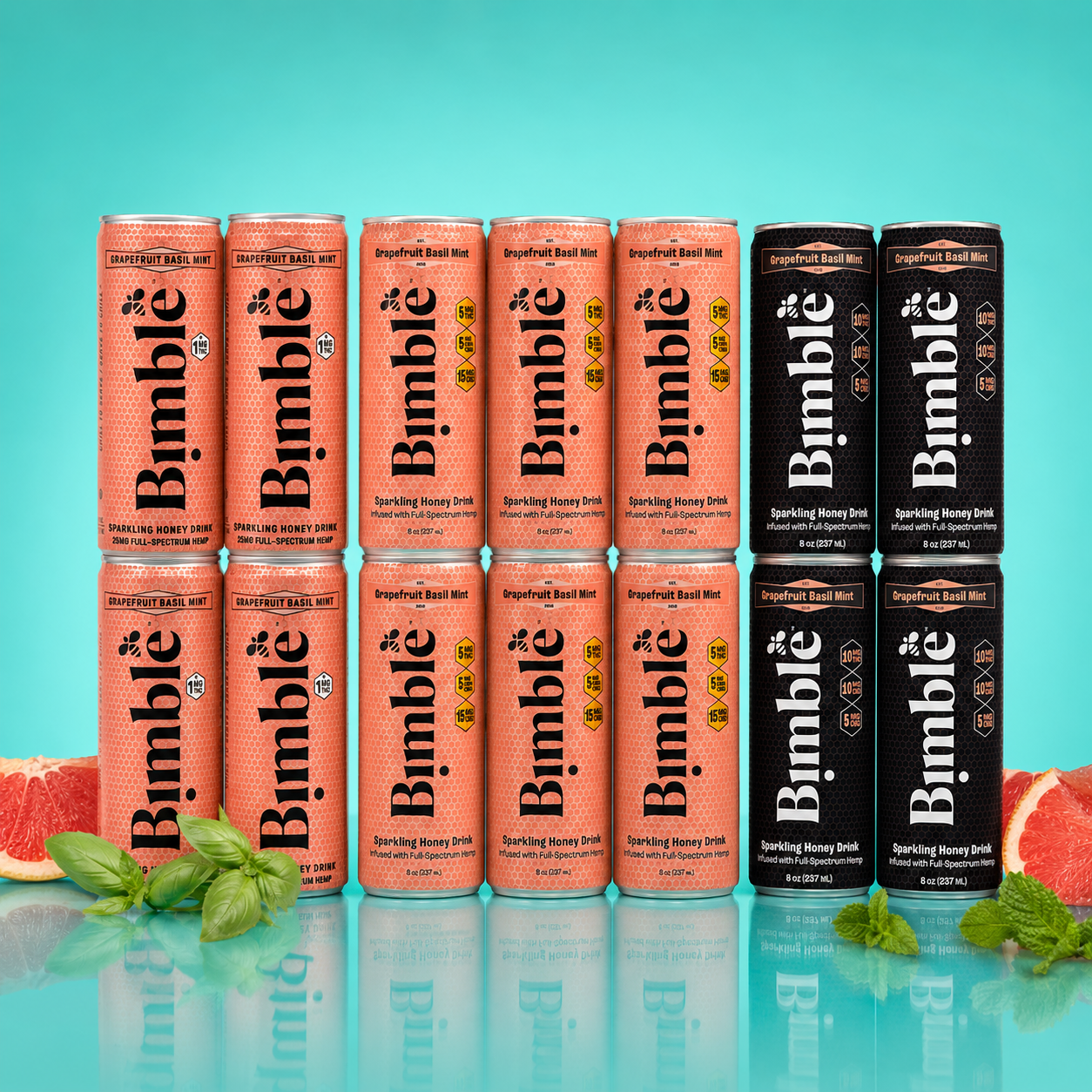 Grapefruit Basil Mint Solstice Sampler - 14pk